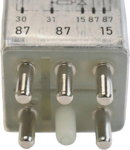 متوافق مع 2015400845 مرحل حماية الزائد 12DCV، مناسب لمرسيدس بنز C123 W123 S123 W124 S124 W201 W460 W126 C126 R107. رقم الاستبدال #1265404745 in Kuwait