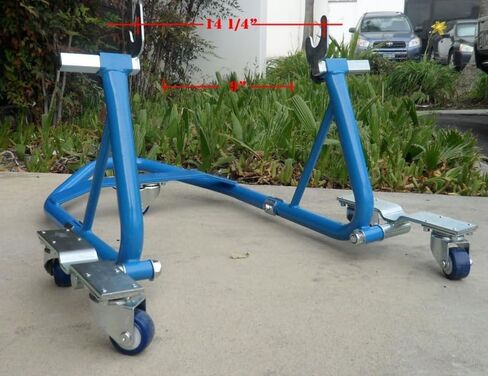 Motorcycle Sport Bike ATV Stand Front Rear Wheel Stand Combo Swing Arm Lift in Saudi Arabia