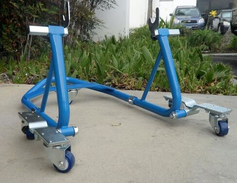 Motorcycle Sport Bike ATV Stand Front Rear Wheel Stand Combo Swing Arm Lift in Saudi Arabia