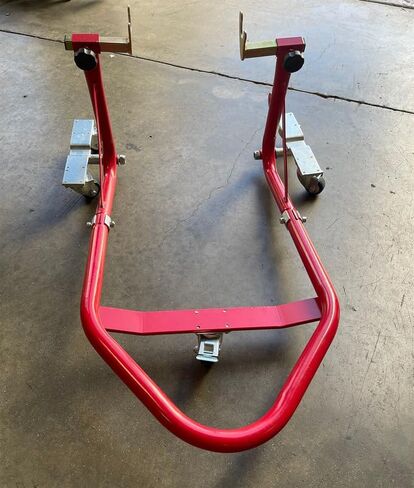Motorcycle Sport Bike ATV Stand Front Rear Wheel Stand Combo Swing Arm Lift in Saudi Arabia