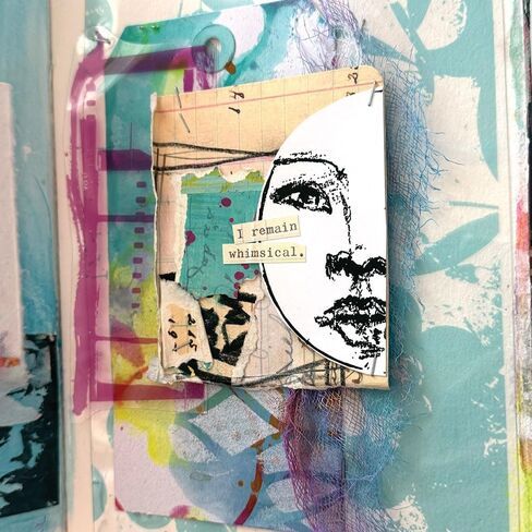 Dina Wakley Media Transparencies, 8.5 x 10.75 inches - Craft Supplies for Mixed Media, Art Collages, Card Making, and Junk Journals - Includes 6 Sheets, Grunge Specimens in Saudi Arabia