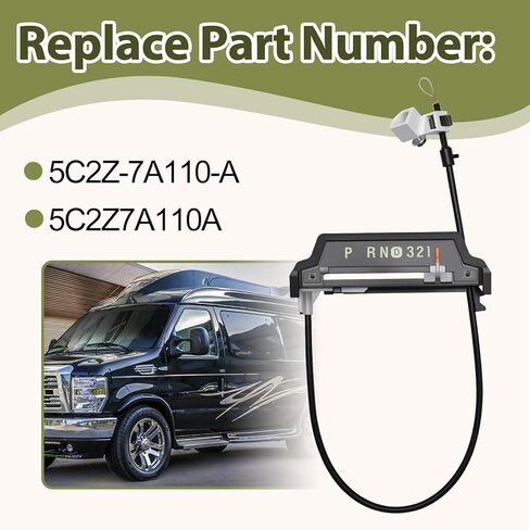 مجموعة مؤشر ناقل الحركة مناسبة لـ E-150 E-250 E-350 E-450 Super Duty 2005-2008، استبدل 5C2Z-7A110-A 5C2Z7A110A in Kuwait