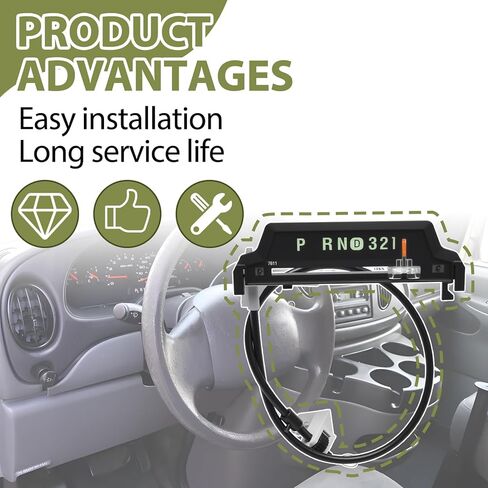 مجموعة مؤشر ناقل الحركة مناسبة لـ E-150 E-250 E-350 E-450 Super Duty 2005-2008، استبدل 5C2Z-7A110-A 5C2Z7A110A in Kuwait