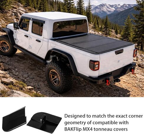 Rear Corner Replacement Compatible with BAKFlip MX4 Tonneau Cover – Durable Truck Cap Repair Kit for MX4 Rear Panel Corners (2-Piece) in Saudi Arabia
