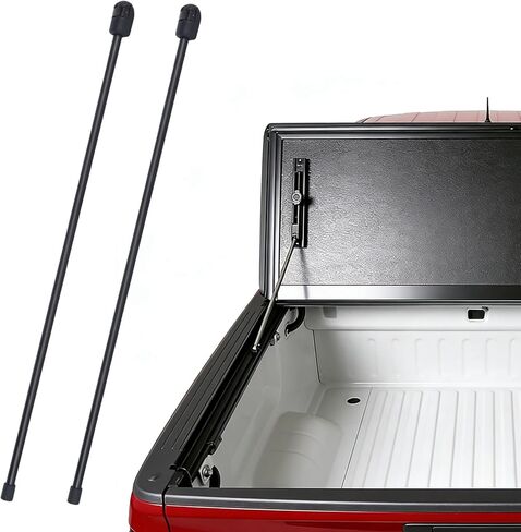 2 Pack 281S0001 Replacement Prop Rod for 10mm Ball-Stud, Universal Rear Tonneau Cover Lid Lift Supports, Compatible with Hard Tri-Fold Pickup/Truck Bed, Truck Cover, Tonneau Cover, Trailer Cover in Saudi Arabia