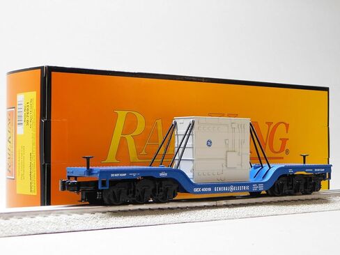 M.T.H. Electric Trains MTH RAILKING GE DEP. Center Flat W/Transformer O Gauge Train CAR 30-76931 in Saudi Arabia