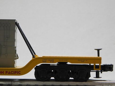 M.T.H. Electric Trains MTH RAILKING Union Pacific DEP. Center Flat W/Transformer O Gauge 30-76934 in Saudi Arabia