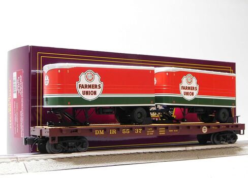 MTH Premier Duluth، MISSABE & Iron Range مقطورة سيارة مسطحة O مقياس 20-95714-5537 in Kuwait