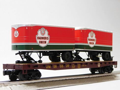 MTH Premier Duluth، MISSABE & Iron Range مقطورة سيارة مسطحة O مقياس 20-95714-5537 in Kuwait