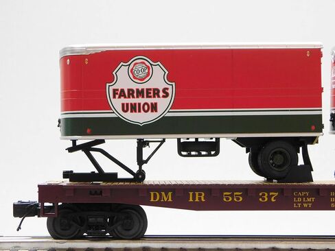 MTH Premier Duluth، MISSABE & Iron Range مقطورة سيارة مسطحة O مقياس 20-95714-5537 in Kuwait