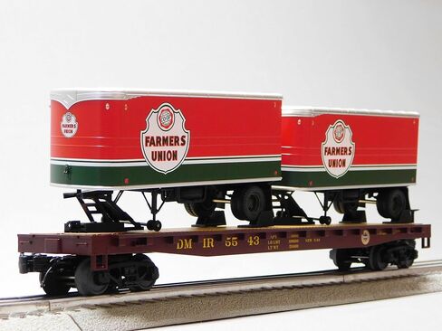 M.T.H. Electric Trains MTH Premier Duluth, MISSABE & Iron Range Flat CAR Trailer O Scale 20-95714-5543 in Saudi Arabia