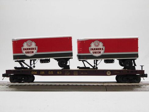 M.T.H. Electric Trains MTH Premier Duluth, MISSABE & Iron Range Flat CAR Trailer O Scale 20-95714-5543 in Saudi Arabia