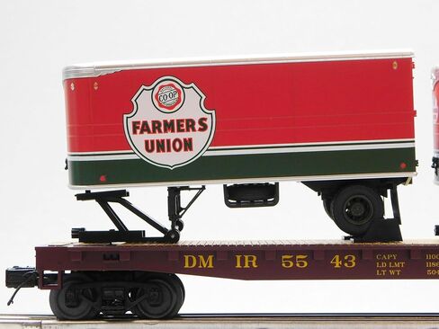 M.T.H. Electric Trains MTH Premier Duluth, MISSABE & Iron Range Flat CAR Trailer O Scale 20-95714-5543 in Saudi Arabia
