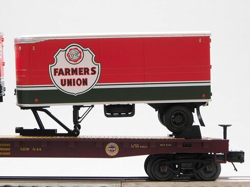 M.T.H. Electric Trains MTH Premier Duluth, MISSABE & Iron Range Flat CAR Trailer O Scale 20-95714-5543 in Saudi Arabia