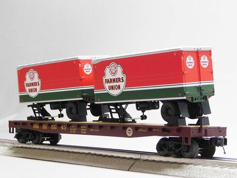 M.T.H. Electric Trains MTH Premier Duluth, MISSABE & Iron Range Flat CAR Trailer O Scale 20-95714-5543 in Saudi Arabia