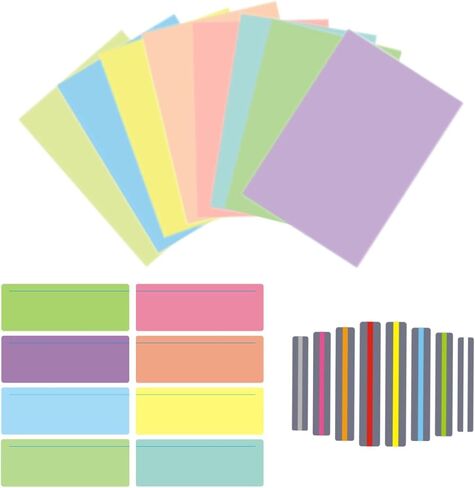 24Pcs Colored Overlays for Dyslexia with 3 Styles, Guided Reading Strips, Dyslexia Reading Tools for DYS-Lexia, ADHD and and Visual Stress(Color:As Shown) in Saudi Arabia
