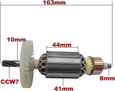 استبدال مرساة المحرك الدوار AC220V-240V لمنشار دائري كهربائي MT580 in Kuwait