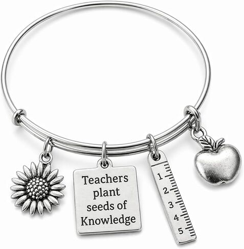 Infinity Collection Teacher Bracelet, Teacher Jewelry, Teacher Gift - Show Your Teacher Appreciation in Saudi Arabia