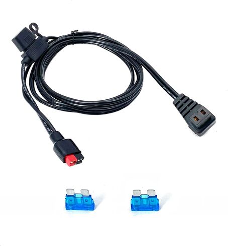 5.91 قدم 14 AWG أندرسون PP15 موصل إلى كابل الطاقة تيار مستمر لمختلف 12 فولت سيارة ثلاجة مبرد محمول ضاغط مبرد كهربائي in Kuwait