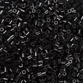 2000Pcs 5mm Black Fuse Beads, Melting Beads for DIY Creative Arts and Crafts Projects (Black) in Saudi Arabia