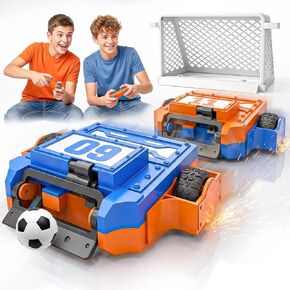 Remote Control Football Cars Set, Soccer RC Car Toy with Goal & Ball Remote Control Fighting Robots Birthday Twin Gifts for 4 5 6 7 8+ Year Old Boys Girls(2 Packs) in Saudi Arabia