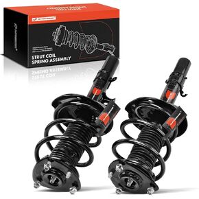 A-Premium Front Struts Compatible with Acura TLX [FWD] 2015-2018, Auto Dual Clutch Trans - 2x Replacement Suspension Complete Strut Assembly Shock with Coil Spring in Saudi Arabia