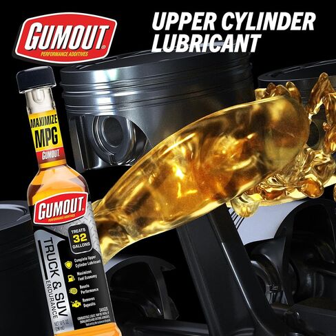 Gumout 510397 Truck and SUV Endurance Fuel Additive, Cleans & Restores Heavy Duty Engine, Maximum Protection for Bigger Engines, Easy Pour & Go - Treats up to 32 Gallons per Bottle -10 Fl Oz in Saudi Arabia
