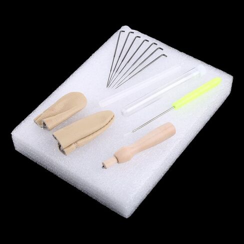 Basic Toolkit,1set Needle Felting Starter Wool Felt Tools Mat+Accessories Craft+Needle in Saudi Arabia