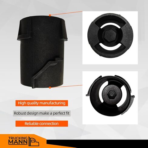 2pcs Locking Fairing Collar for KW T660 T680 Peterbilt Trucks KW T680 accessories A18-1002 Lock Fairing Collar (F01157-2) in Saudi Arabia