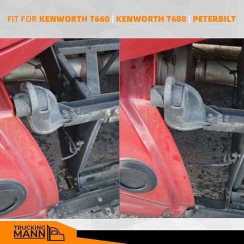 2pcs Locking Fairing Collar for KW T660 T680 Peterbilt Trucks KW T680 accessories A18-1002 Lock Fairing Collar (F01157-2) in Saudi Arabia