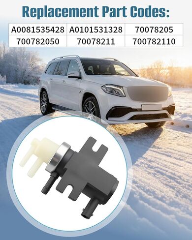 صمام ضغط الملف اللولبي A0001531800 مناسب لسيارة Mercedes-Benz W176 W246 CLS W218 W212 W463 ML W166 W221، استبدل A0101531328 A0081535428 in Kuwait