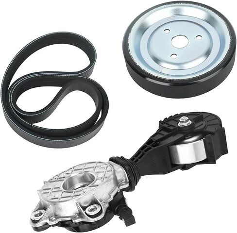 11287598833 Drive Belt Tensioner Idler Friction Wheel,Serpentine Belt and Engine Water Pump Pulley Compatible with Mini Cooper Countryman Paceman 2007-2016 Replaces 11517545958 1060352 in Saudi Arabia