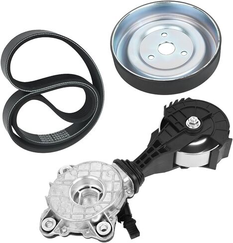 11287598833 Drive Belt Tensioner Idler Friction Wheel,Serpentine Belt and Engine Water Pump Pulley Compatible with Mini Cooper Countryman Paceman 2007-2016 Replaces 11517545958 1060352 in Saudi Arabia