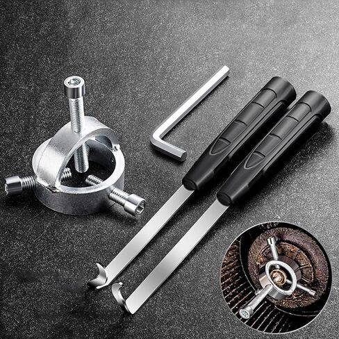 Winds Wheel Disassembly Tool Puller Fan Removers Hand Steering Silver Steel Removal Hand Accessories Home and Kitchen in Saudi Arabia