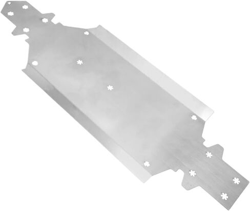 Stainless Steel Chassis Armor Scratch Resistant Underbody Armor Compatible with Rlaarlo XTS F10 Rally Car Model in Kuwait