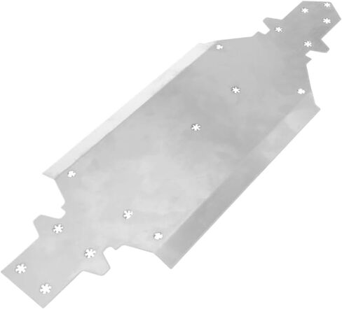 Stainless Steel Chassis Armor Scratch Resistant Underbody Armor Compatible with Rlaarlo XTS F10 Rally Car Model in Kuwait