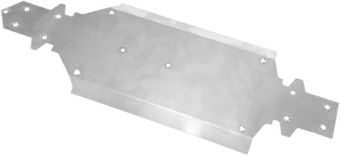 Stainless Steel Chassis Armor Scratch Resistant Underbody Armor Compatible with Rlaarlo XTS F10 Rally Car Model in Kuwait