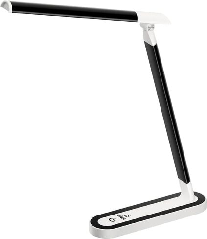 LED Desk Lamp, Eye-Caring Table Lamp with 3 Brightness Levels, Touch Control and Memory Function, Foldable Reading Lamp for Home Office Bedroom Study, 8W, 4000K, Black in Saudi Arabia