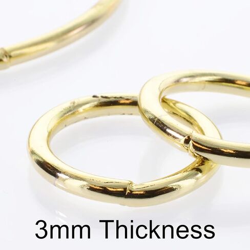 Essentials By Leisure Arts Metal Ring 8" Brass – for Macrame Rings, Metal Hoops for Crafts, and DIY Projects. Ideal Rings Crafts and Home Decor in Saudi Arabia