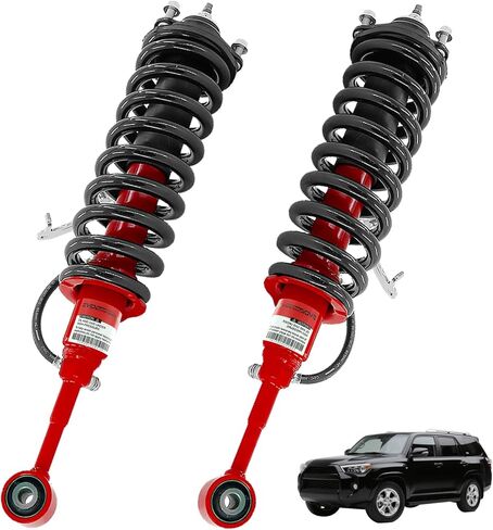 Front Struts Shock Absorber Assembly w/Coil Springs for Toyota 4Runner Limited 4WD 2010-2024 4.0L V6 48520-80232 48520-35390 48510-80499 48510-35370 in Kuwait