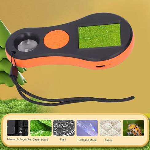 Children's Microscope Digital Microscope with 2 inch Screen Ideal as a Birthday Present for Children in Kuwait