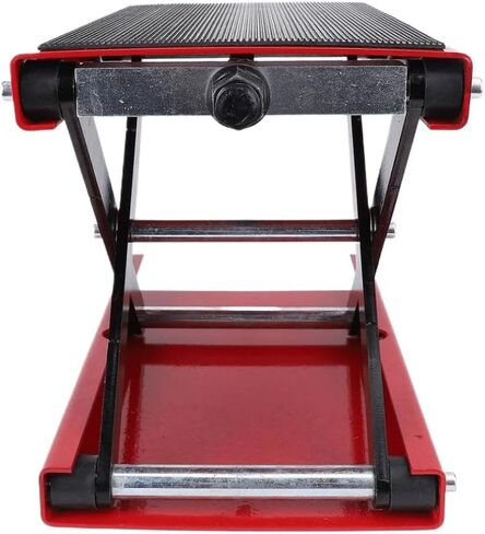 Motorcycle Scissor Jack 3.35-13.39 in Adjustable Lift Stand 500 Kg Capacity Compatible with Motorcycles in Saudi Arabia