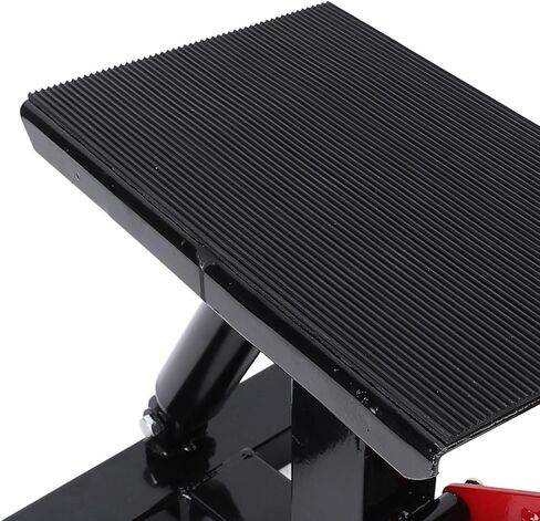 Drfeify Motorcycle Jack Stand Lift, Hydraulic Adjustable Capacity 330lbs for Offroad Maintenance and Repair in Saudi Arabia