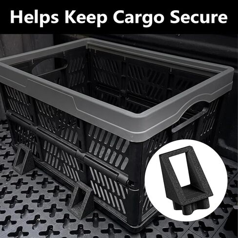 4Pcs Corner Blocker for Truck Bed Cargo System, Compatible with Tmat System Blocker, Truck Bed Protector, Cargo System Accessory for Secure Protection in Saudi Arabia