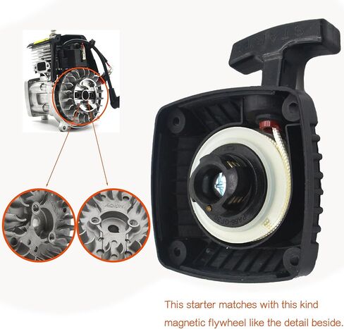 magneto ignition coil and easy pull Flywheel Set fit 23-36cc zenoah chongyang rovan for 1/5 hpi rovan Baja 5b 5t 5sc King Motor redcat car in Saudi Arabia