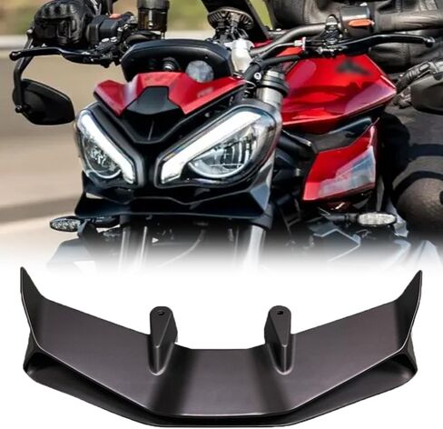 FOR Street Triple 765 RS 765 R street triple 765rs 765r 2017-2025 2026 Motorcycle Accessories ABS Material Front Lower Lip Spoiler Front Lip Fixed Wing Fairing Kits in Saudi Arabia