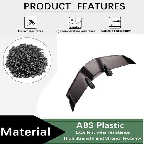 FOR Street Triple 765 RS 765 R street triple 765rs 765r 2017-2025 2026 Motorcycle Accessories ABS Material Front Lower Lip Spoiler Front Lip Fixed Wing Fairing Kits in Saudi Arabia