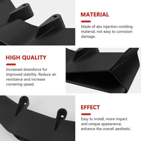 FOR Street Triple 765 RS 765 R street triple 765rs 765r 2017-2025 2026 Motorcycle Accessories ABS Material Front Lower Lip Spoiler Front Lip Fixed Wing Fairing Kits in Saudi Arabia