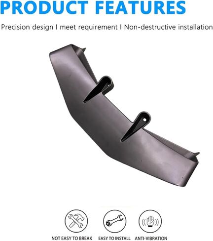 FOR Street Triple 765 RS 765 R street triple 765rs 765r 2017-2025 2026 Motorcycle Accessories ABS Material Front Lower Lip Spoiler Front Lip Fixed Wing Fairing Kits in Saudi Arabia