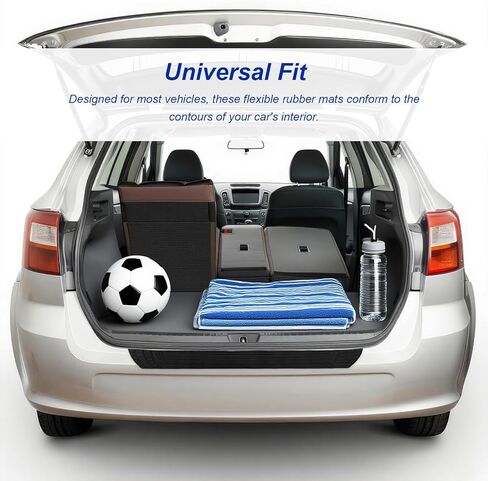 Car Rear Bumper Protector, 41 × 3.3 Inch Anti-Scratch Anti-Slip Auto Trunk Door Protective Strip, Rear Bumper Edge Guard Trimmable Trunk Anti-Collision Strip for Car Truck SUV in Saudi Arabia
